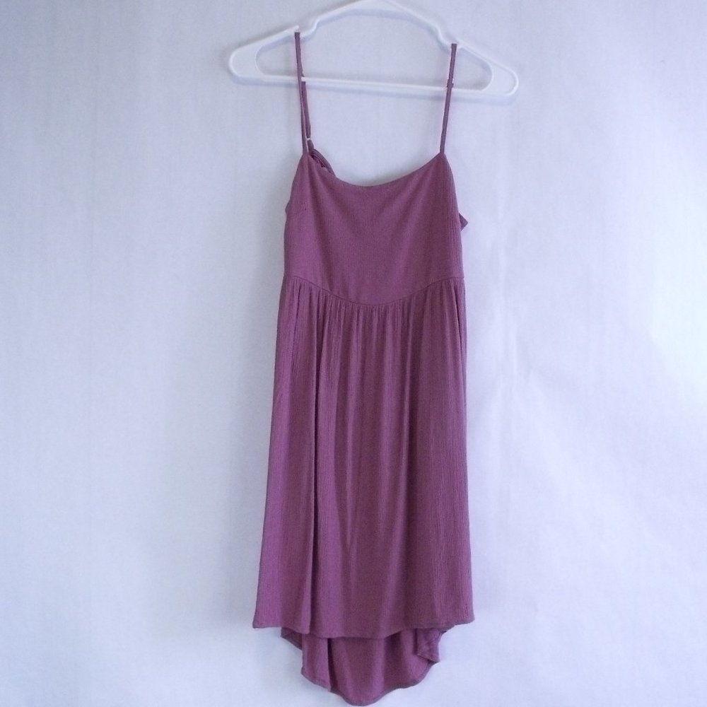 Wild Fable Dusty Rose Tie Open Back Dress